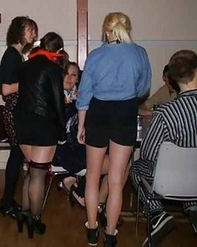 25P Danish teens-153-154-wet clothes party cleavage upskirt bra 
