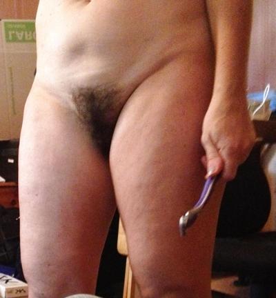 6P Wife's Hairy Pussy Voyeur