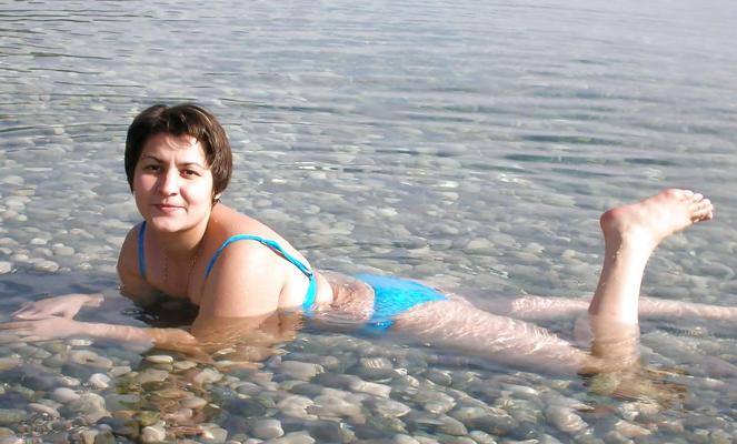 23P 海にいる私のぽっちゃりロシア人の元ガールフレンド...