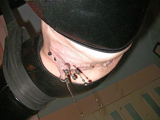 12P Tim199 stuffed and wet on the sex swing.