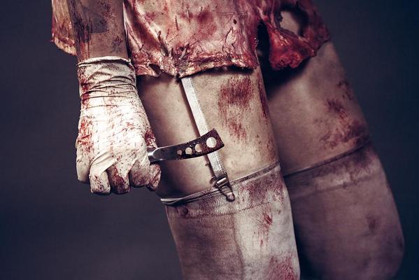 21P Silent Hill Nurse Cosplay