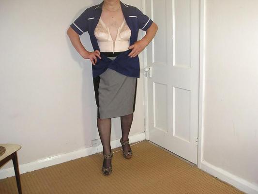 23P Naughty nurse going to be late for work