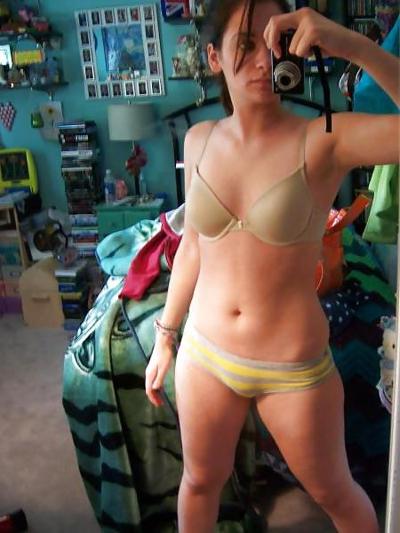 13P Sweet british teen gets naked for us