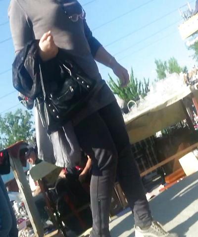 25P Spy mature street, subway, bus romanian