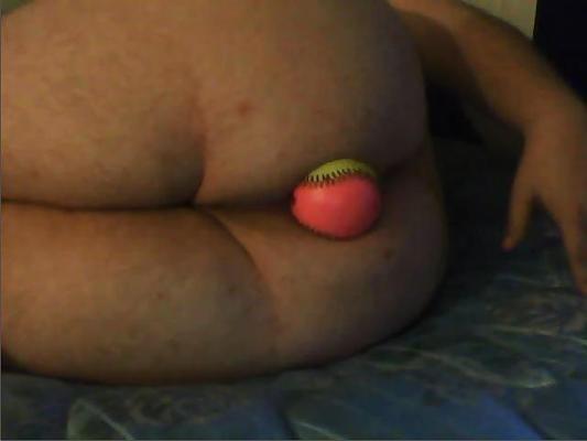 4P Extreme Anal Amateur - Softball Painal Stretching