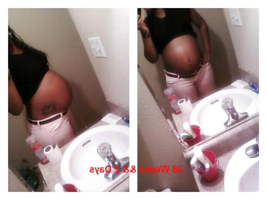 6P Pregnant mixed teen