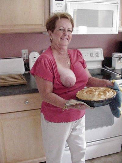 25P She Has Only One Breast Out 6