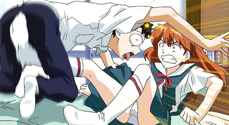 25P Anime style: ballbusting
