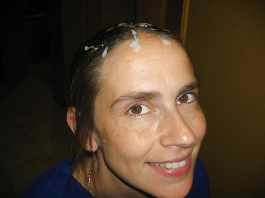 25P Nice german GF Seems to Enjoy Facials!!!