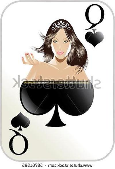 9P QUEEN OF SPADES
