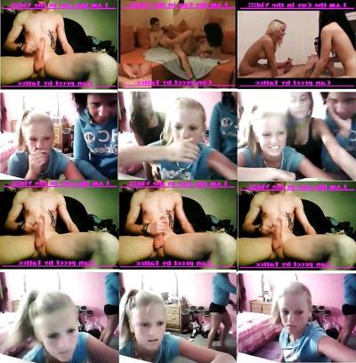 14P Cam Girls Impressed by a Huge Teen Cock - Funny