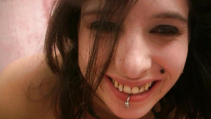 22P Bondaged blowjob and footjob