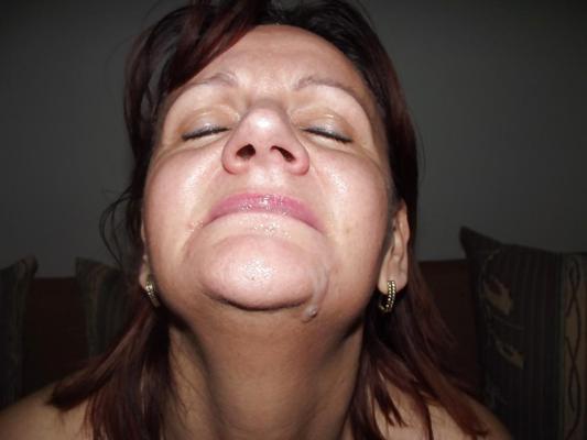 11P Homemade photoshooting ends with a facial