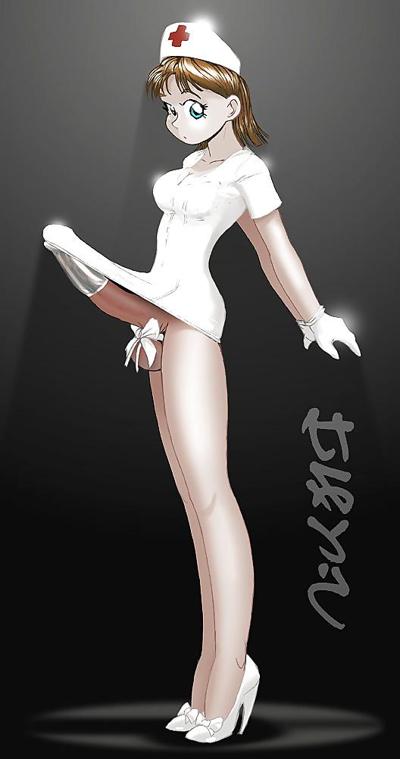 10P Sexy shemales-futanari solo cartoons 9
