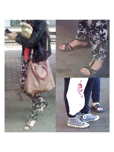 7P Feet on the street