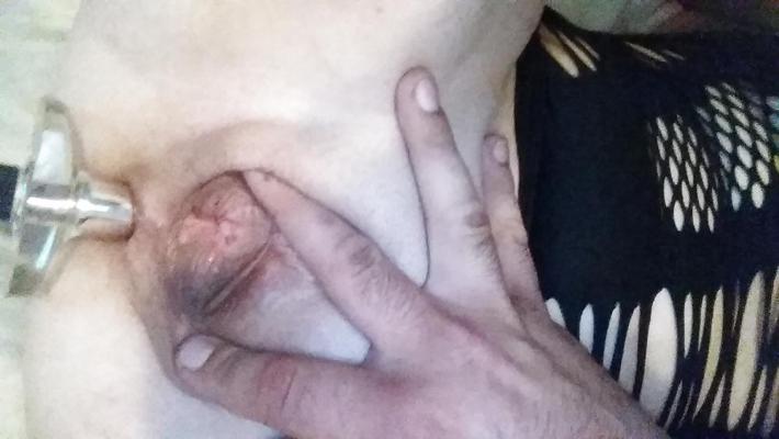 7P Girlfriend Double Penetrates Ass Pussy Multiple Toys