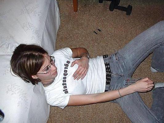 22P Hot Nerdy Slut With Glasses