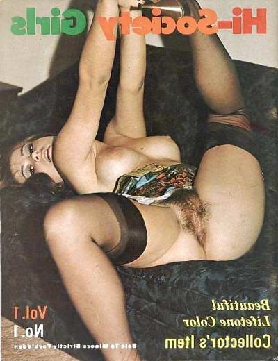 25P Magazines Vintage Hi-Society Girls Vol 01 No 01