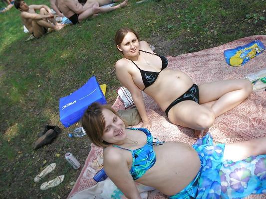 10P Slaggy pregnant teens used as a cum dumpster! part 5