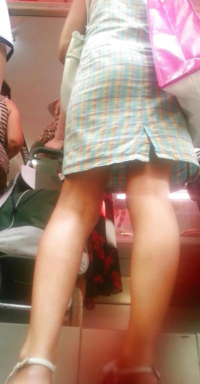 21P Spy old + young sexy skirt romanian