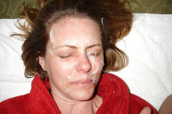 25P Brown hair Girl Amatuer Facials