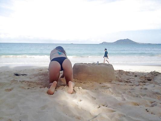 25P Fantasy Wife Beach Vacation
