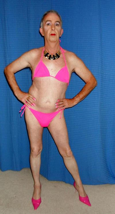 11P Master's Faggot In Her Bikini