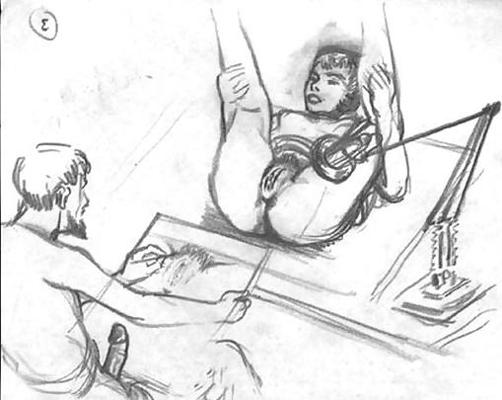 25P Erotic Drawings by Tom Poulton