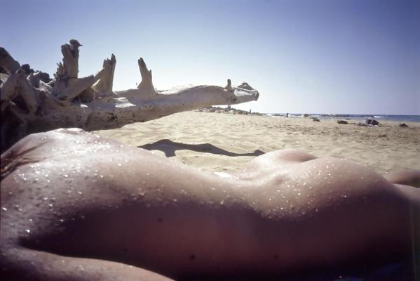12P Pretty Lovely Teen On The Beach