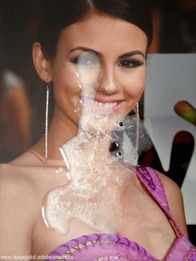 9P Victoria Justice Éjaculation