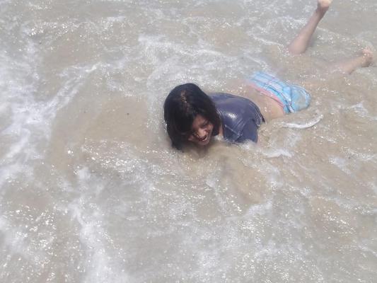 4P Nude at Beach