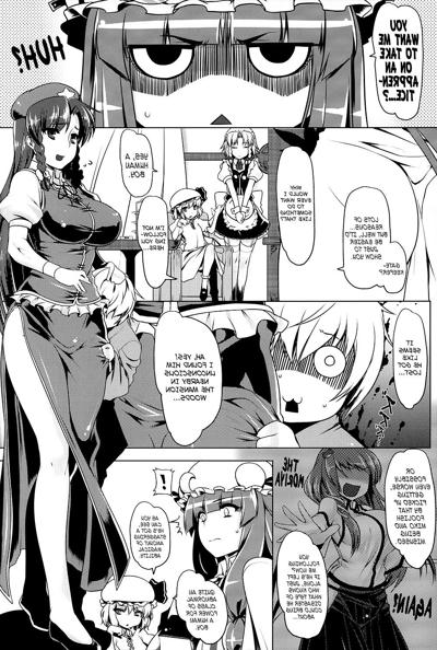 25P Project Shrine Maiden - Teach Me With Your Anus, Patchouli