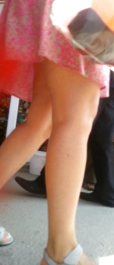 13P Spy sexy mature skirt romanian