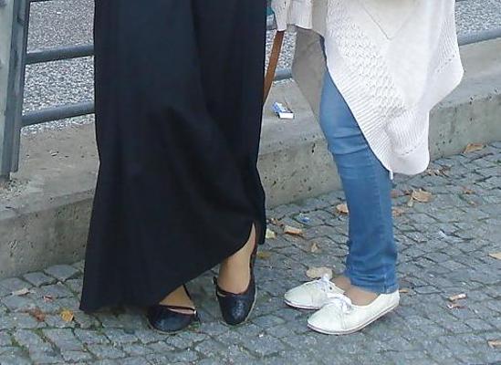 5P Turkish hijab turbanli komsu 