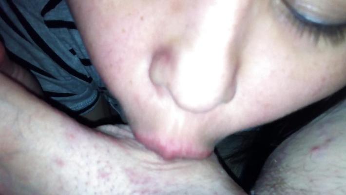 25P Asian gf blowjob