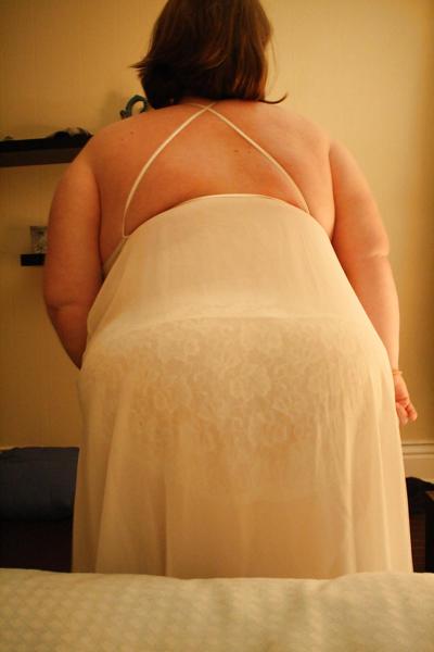 25P Wife in White Lingerie