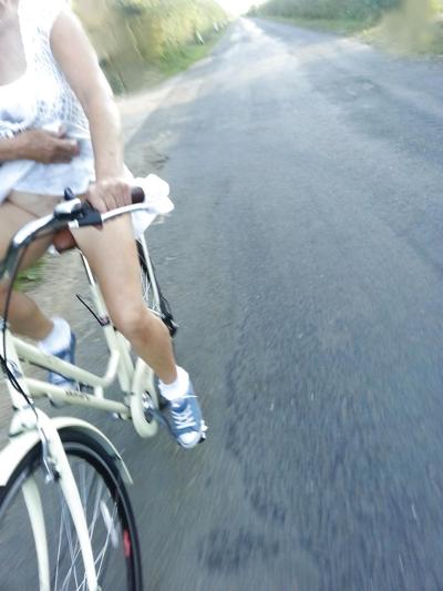 25P Kt out riding her bike