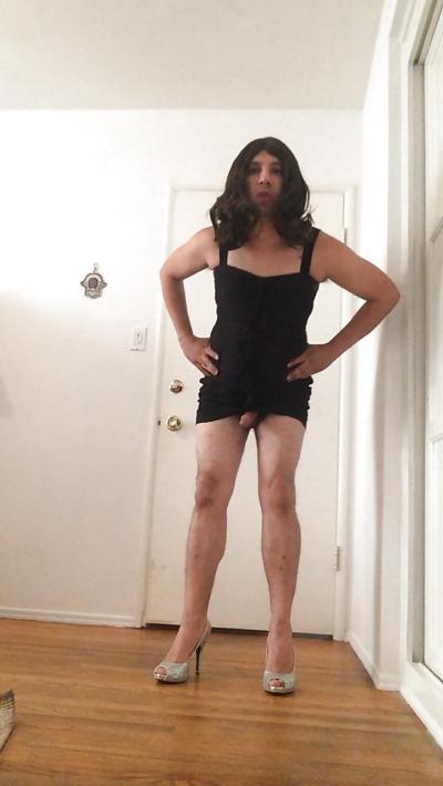 4P Ich beim Crossdressing