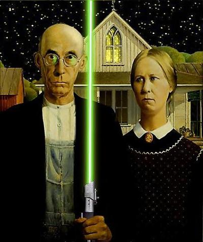 6P American Gothic vs Star Wars