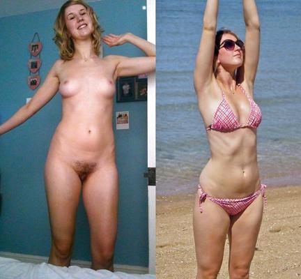 14P Vêtu et Nu 28 Bikinis
