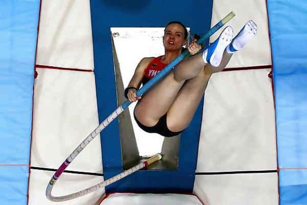 17P Der deutsche Sportstar Silke Spiegelburg