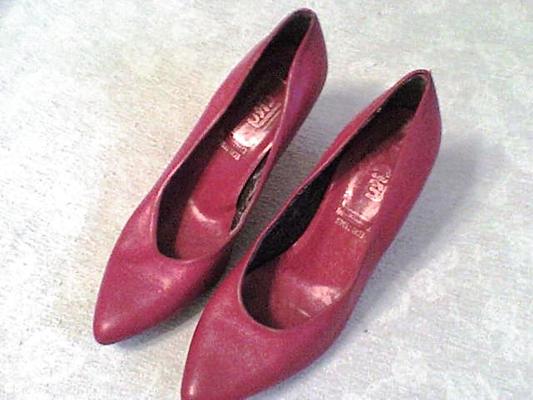 15P ladies' pump red