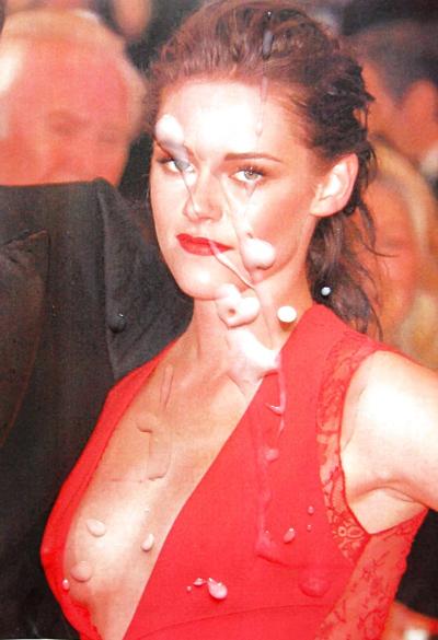 25P Kristen Stewart éjaculations sur les photos