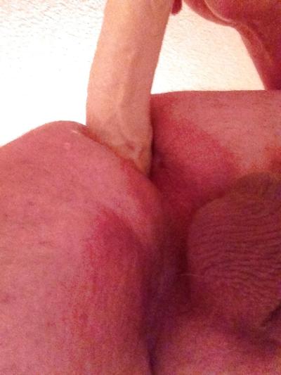 17P Close Up My Ass Stretched By Big Dildo