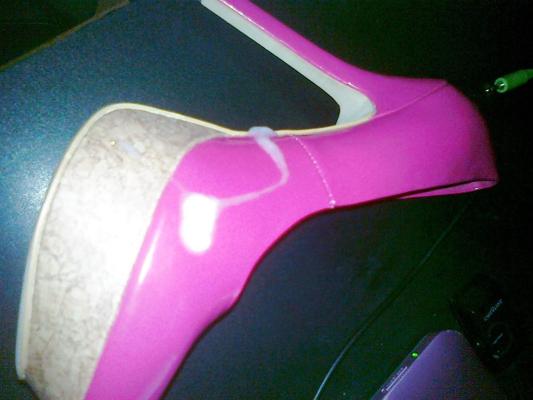 13P Cum Pink Boots