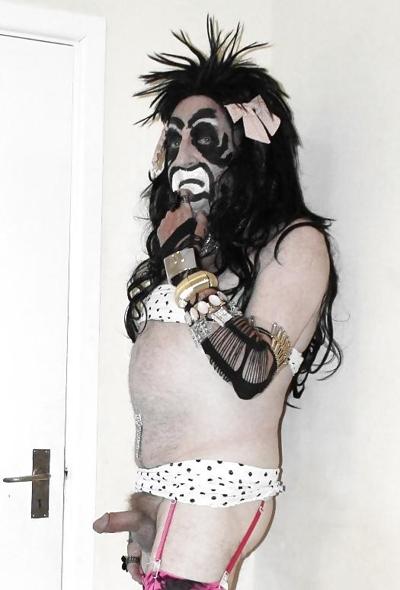10P Filthy punk tranny whore