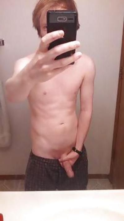 25P Self shot young cock teen boy cute