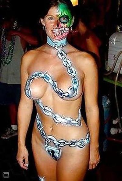 25P Body painting