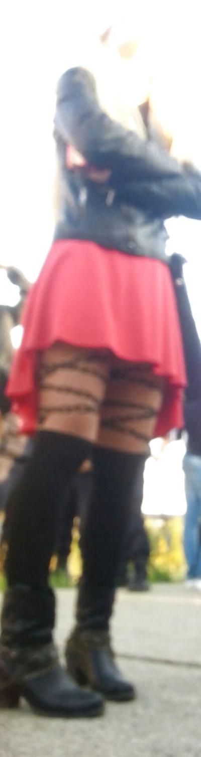 21P Spy old + young sexy nylon romanian