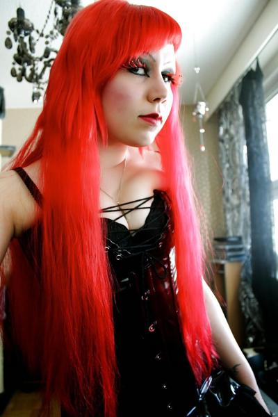 25P Chica gótica del blog finlandés